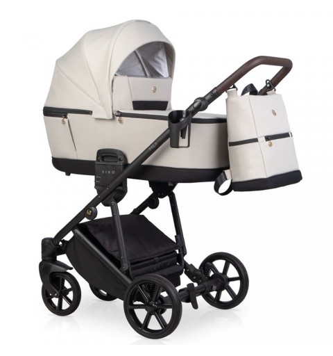 Riko Mila - wózek wielofunkcyjny, zestaw 2w1 z opcją 3w1 i 4w1 | 02 Sand